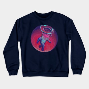 walking in the perception ball II Crewneck Sweatshirt